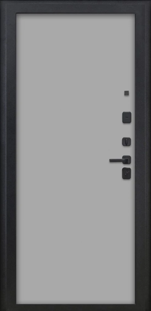 Входная дверь ДвериПРО Модель Л-46 Гладкая Шарли светлый DPRO226177 внутренняя сторона