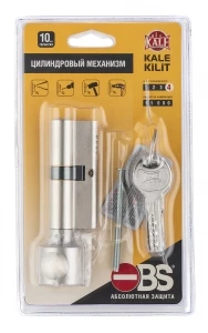 Цилиндровый механизм с вертушкой 164 OBS SCE/100 (45+10+45) mm никель 5 кл. new