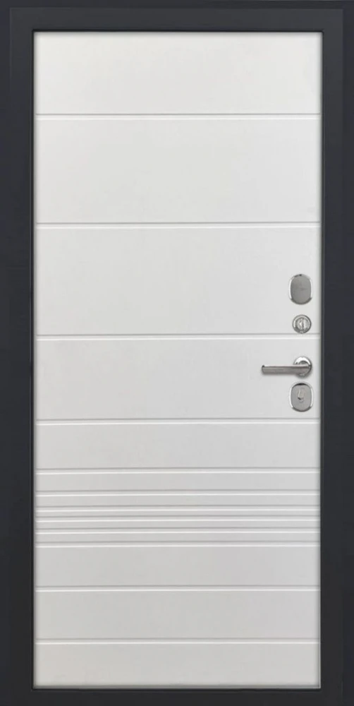 Входная дверь ДвериПРО L-43 ФЛ-700 (10мм, ясень белый) DPRO204413 внутренняя сторона