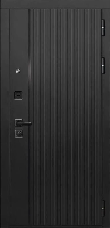 Входная дверь ДвериПРО L-45 ФЛ 244 беленый дуб DPRO198200 внешняя сторона