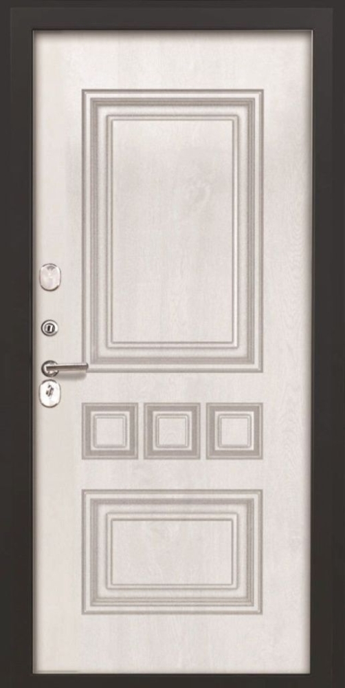 Входная дверь ДвериПРО Модель L-46 фл-608 винорит white DPRO195602 внутренняя сторона
