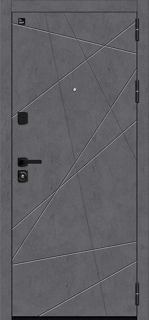 Входная дверь Граффити-5/5 Slate Art/Look Art BR5635 внешняя сторона